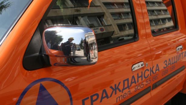 Гражданска защита помогна на паднала жена
