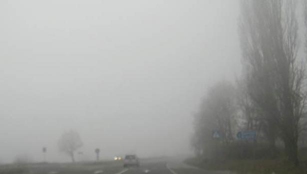 Два камиона се блъснаха в мъглата