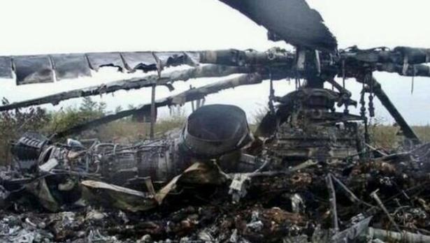 Хеликоптер с тричленен екипаж се разби в Украйна