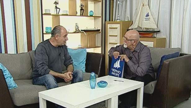 Тв "Черно море"- Минути за култура- гостува скулпторът Пламен Братанов 22.01.2016