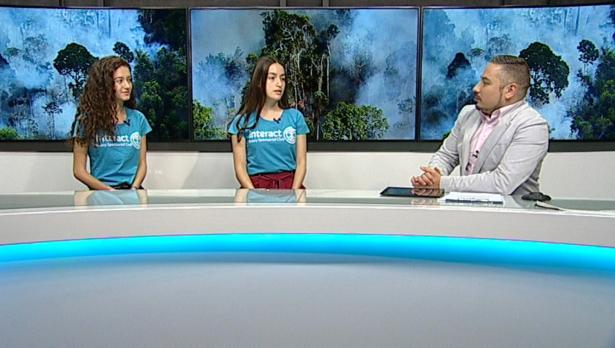 "Щрихи от утрото" (22.10.2019) - Младежи от Варна сбират хартия в помощ на Амазонската гора