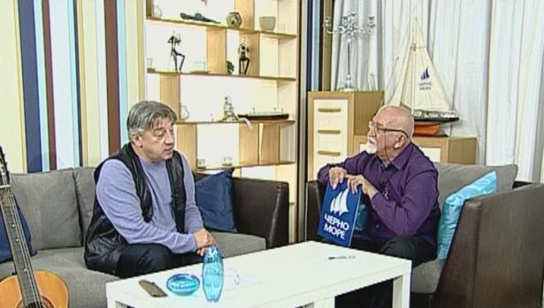 Тв "Черно море"- Минути за култура- гостуват актьора Свилен Стоянов 1.03.2016