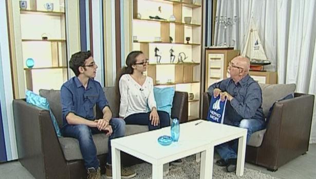 "Щрихи от утрото" (4.07.2016) - "Минути за култура"-Естел Ебазерова и Мариян Маринов