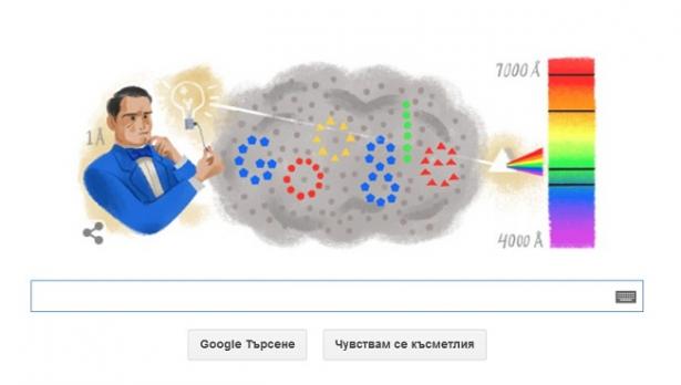 Google отбелязва 200 г. от рождението на Андерс Ангстрьом