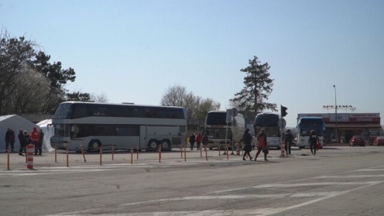 Наплив от украйнски бежанци на ГКПП "Дуранкулак"