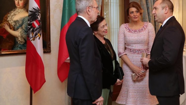 Румен Радев се срещна с австрийския президент