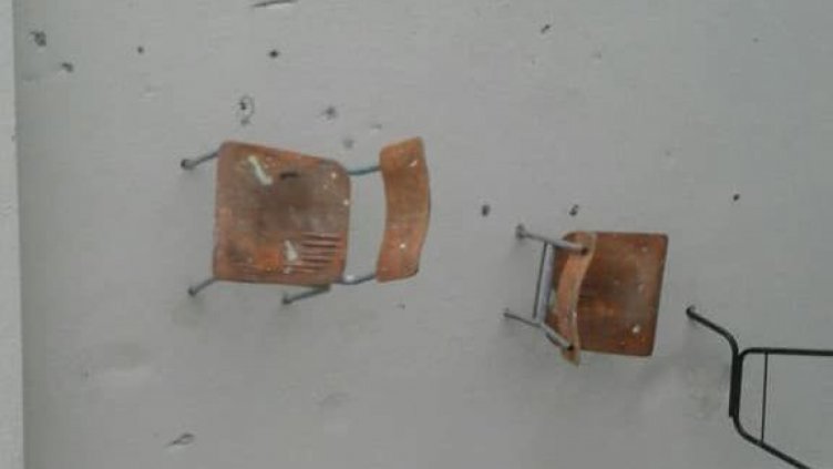 Вандали вилняха в училище