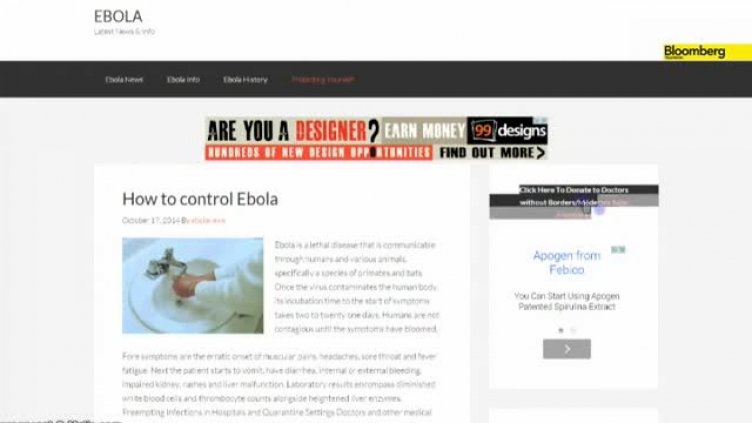 Продадоха сайта ebola.com за 200 000 долара