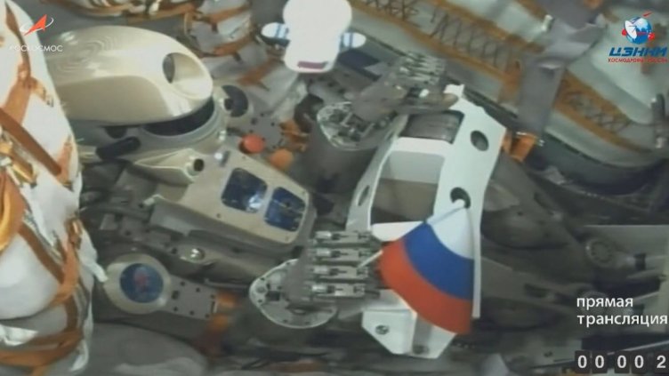 Корабът "Союз МС-14" успешно се скачи с Международната космическа станция