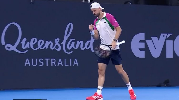 Григор Димитров е на полуфинал в Бризбейн