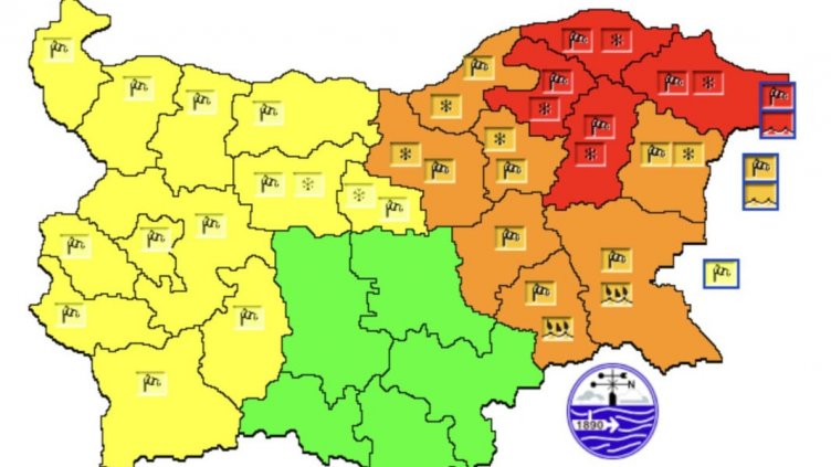 Времето във Варна на 26 ноември 2023
