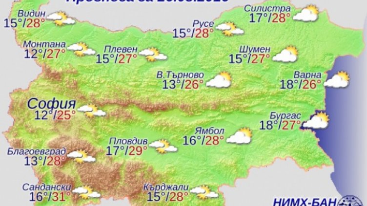 И утре ще е слънчево