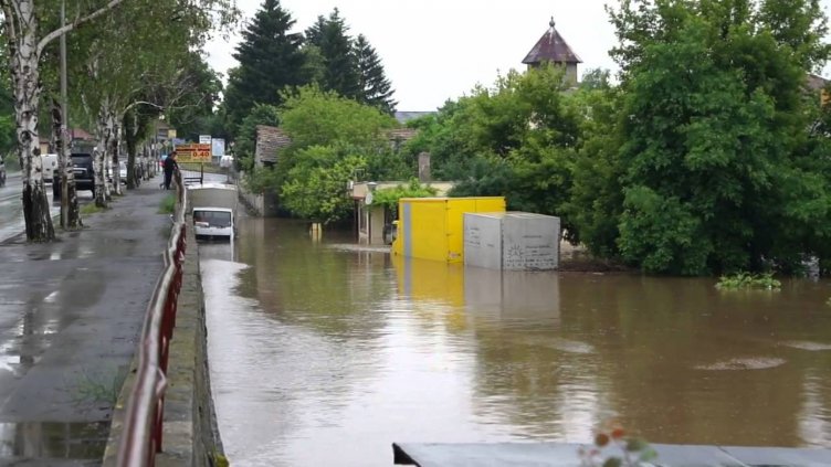 Наводнена е ниската част на Добрич