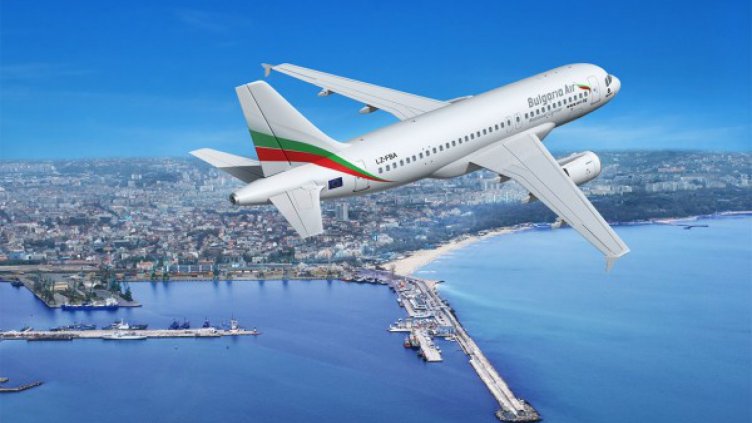 "България Ер" с четвърти дневен полет София-Варна и обратно