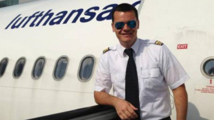 Наш пилот шашна Луфтханза