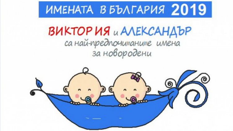 Виктория и Александър са топ имената на 2019-та година
