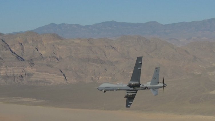 Руски изтребител удари американски дрон над Черно море