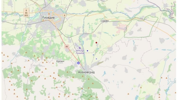 Поредно земетресение в Пловдивско