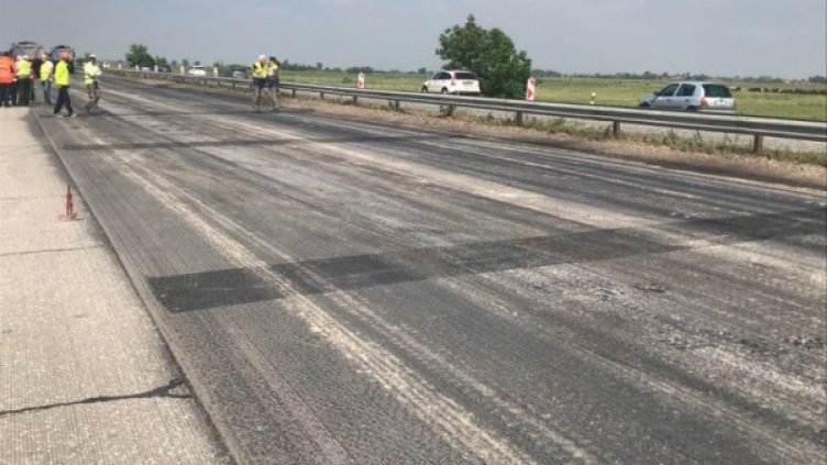 Новият асфалт на АМ "Тракия" ще издържа температура до 50 градуса