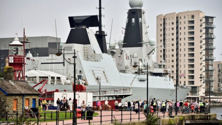 Ракетен миноносец навлезе в Черно море