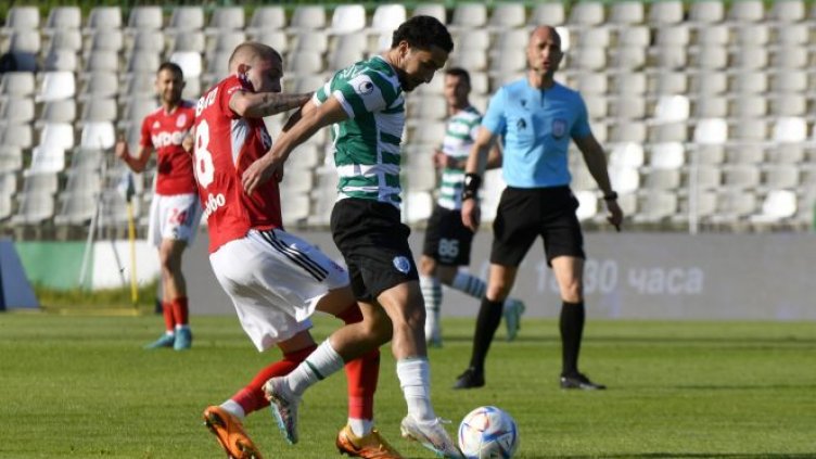 След 2 отменени гола моряците изпуснаха победата над ЦСКА 1948