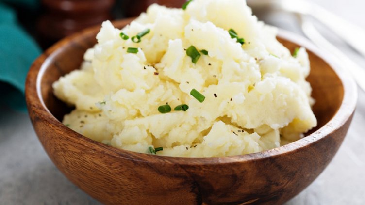 Картофено пюре с пармезан и чесън