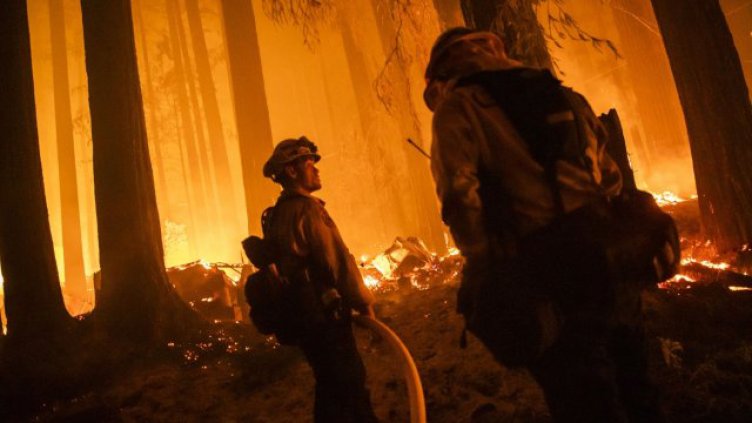 Калифорния в пламъци