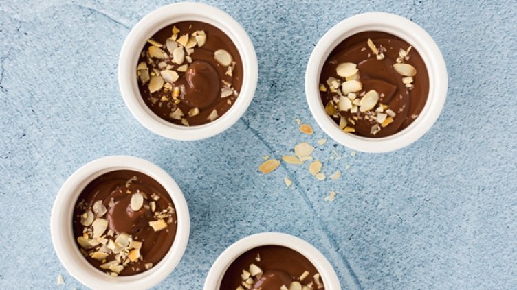 Какаов пудинг с киноа