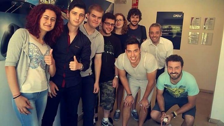 Ученици от Търговската гимназия на стаж в Испания