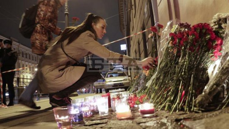 Загиналите при атентата в Санкт Петербург станаха 14