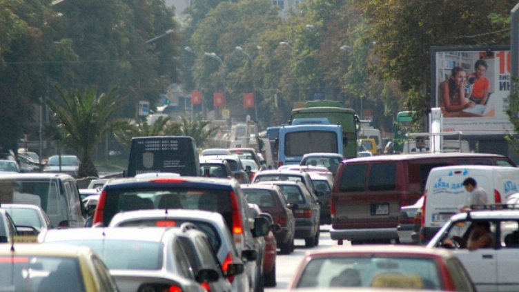 Километрични задръствания на "Тракия"