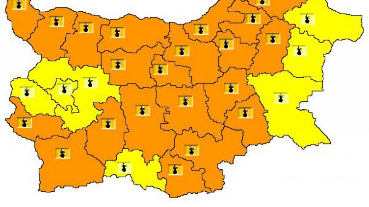 Жега като в Сахара в 21 области утре