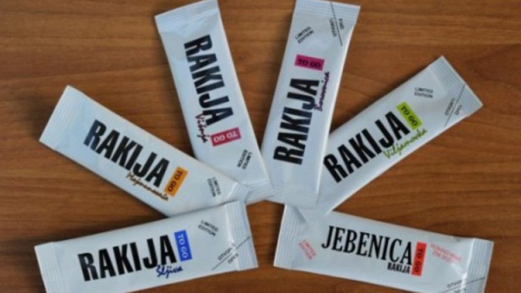 Ракия в пакетче за всеки джоб - вече на пазара