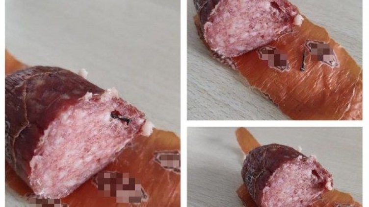 Пирон в салама! Мрежата се гаври: По клинична пътека е, липса на желязо СНИМКИ