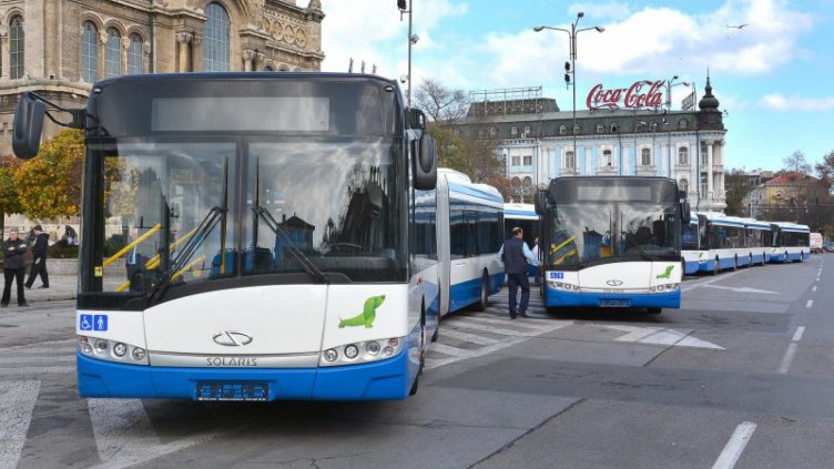 Обновяват автопарка с нови автобуси във Варна