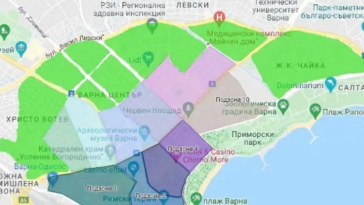 Коцев: "Зелената зона" ще стартира след края на пътните ремонти във Варна