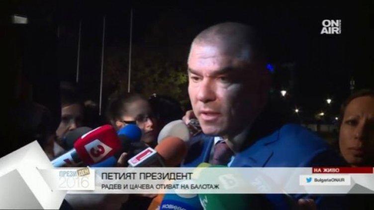 Веселин Марешки: Няма да подкрепя никого на балотажа
