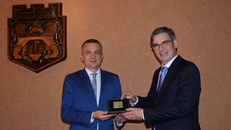 Посланикът на Нидерландия посети Варна, срещна се с кмета