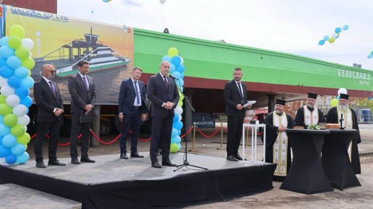 Спуснаха на вода новия български ферибот "Белослав 2"