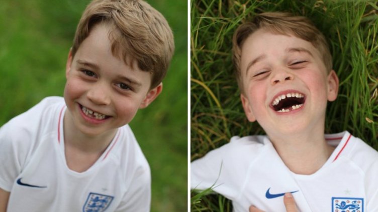 Принц Джордж става на 6