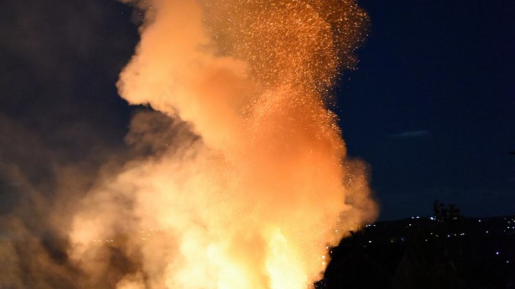 Наши туристи гасиха пожар в Халкидики