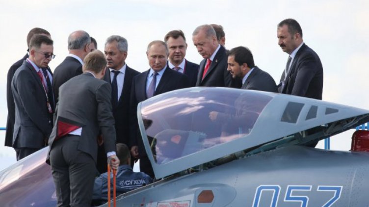 Путин предлага нов изтребител на Ердоган