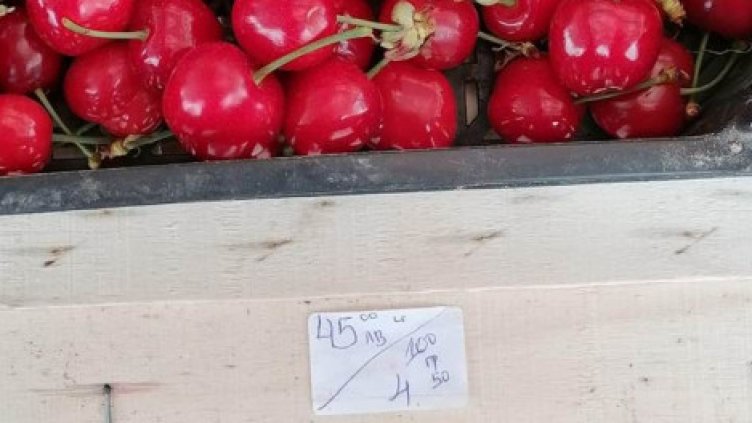 Промоция! Пуснаха череши за 45 лв. килото