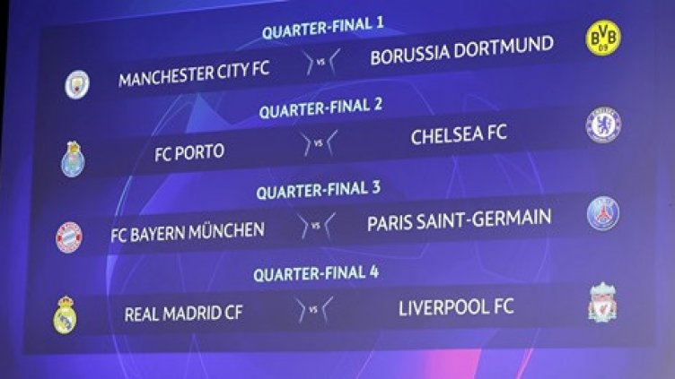 Реал - Ливърпул и Байерн - ПСЖ на 1/4-финалите в ШЛ