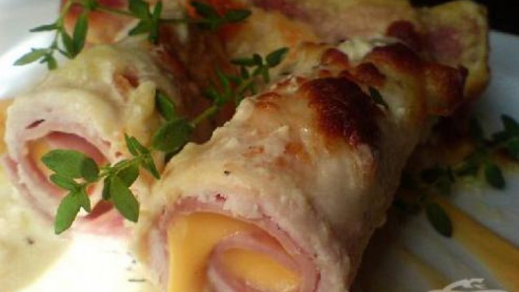Рецепта на деня: Пилешки гърди с шунка и сирене