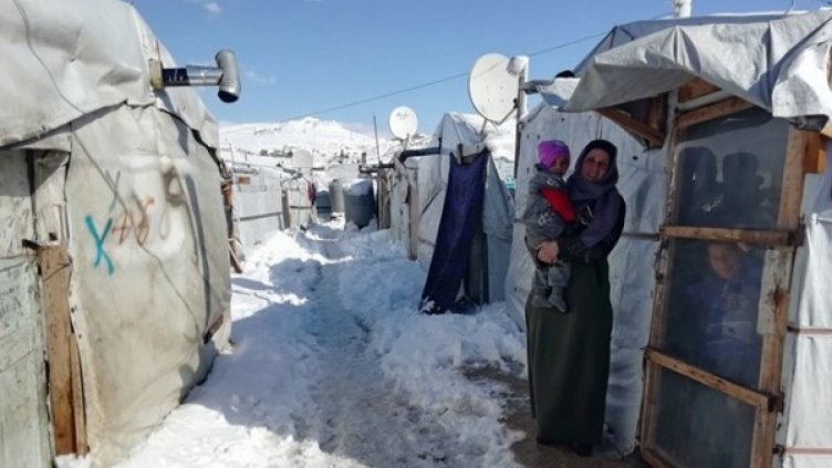 Бежански лагер №40 в Ливан. Снимка: Reuters  