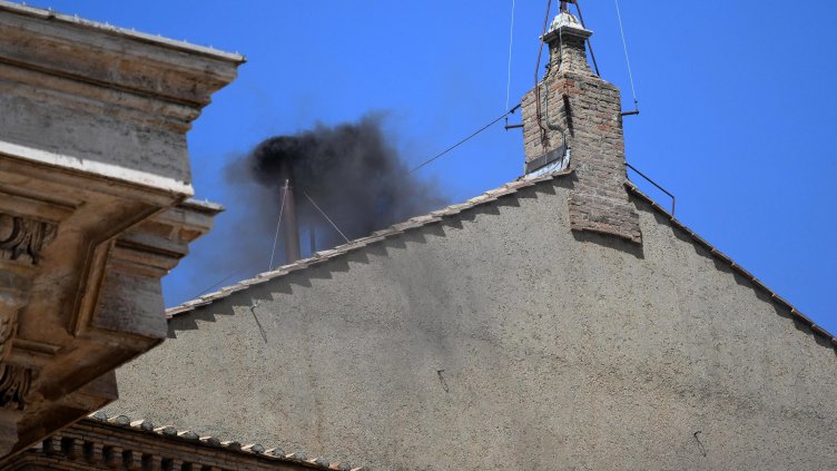 Втори неуспешен опит за избор на нов папа