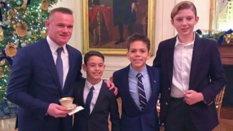 Рууни на купон със семейство Тръмп в Белия дом