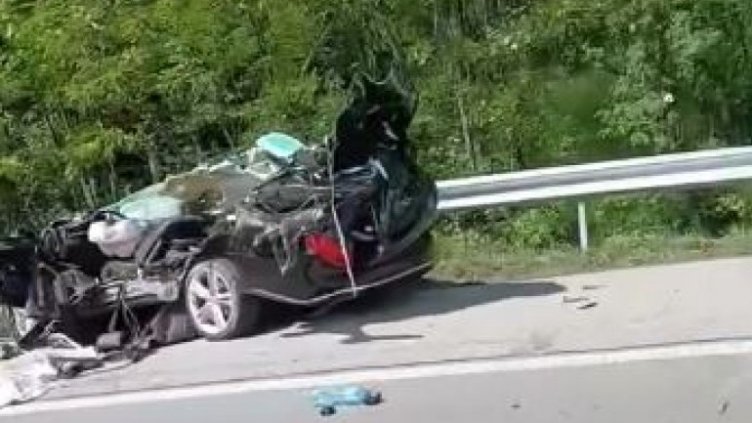 Зверска катастрофа на АМ "Тракия", има жертва (СНИМКА)