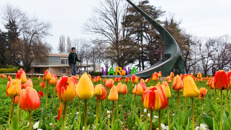 Цветна ферия за Великден в Морската градина на Варна (ГАЛЕРИЯ)